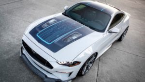 Ford stuns with one-off  “Mustang Lithium” electric muscle car