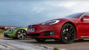 Musk takes on Top Gear again over results of Model S vs Taycan drag race