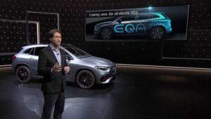 Mercedes-Benz previews EQA electric crossover before 2020 unveil
