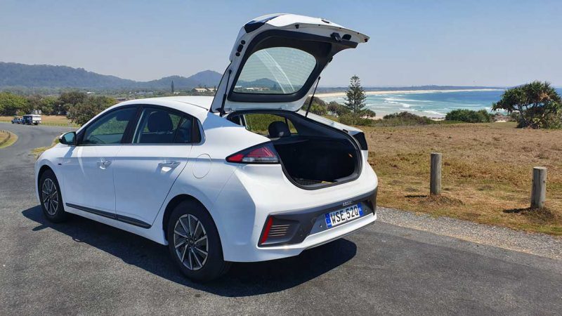 The 2020 Hyundai Ioniq . Credit: Bridie Schmidt