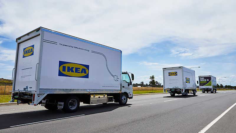 ikea electric truck