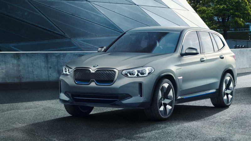 BMW iX3 as a concept in 2018. Source: BMW