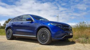 Test drive for Mercedes-Benz EQC 400, its first electric car: No holding back