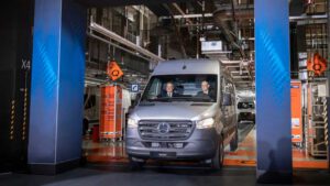 Mercedes-Benz commences electric Sprinter van production