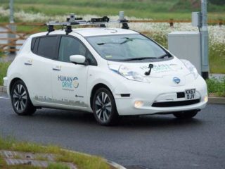 autonomous nissan leaf
