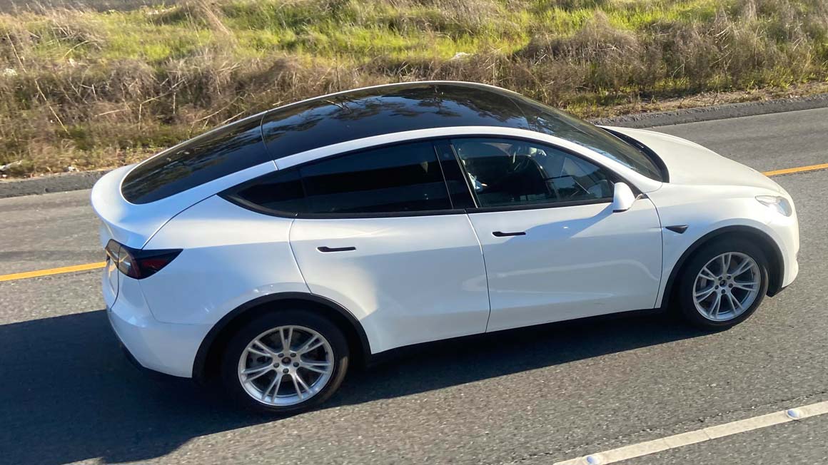New Model Y crossover images show bigger, better trunk space