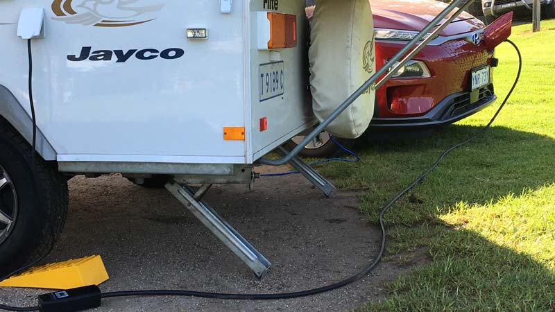 Tow Story Hauling A Camper Trailer With An Electric Kona The Driven