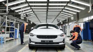 Geely commences production of all-electric Polestar 2 in China