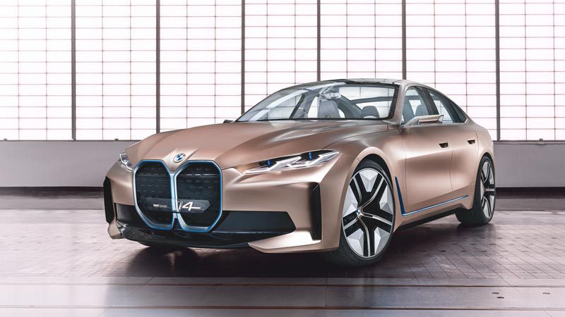 The i4 concept. Source: BMW