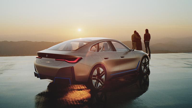 The i4 concept. Source: BMW
