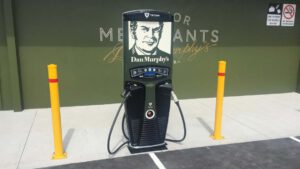 Dan Murphy’s installs its first electric car charger at Batemans Bay store