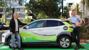 Two new EVs in City of Ryde fleet to be powered by solar
