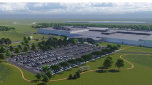 GM has started building its next-gen EV battery factory