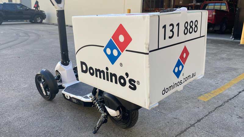 dominos e bike