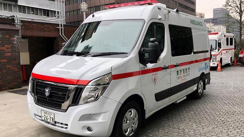tokyo nissan ambulance
