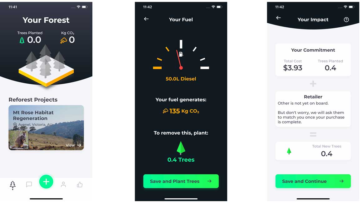 Reforest app