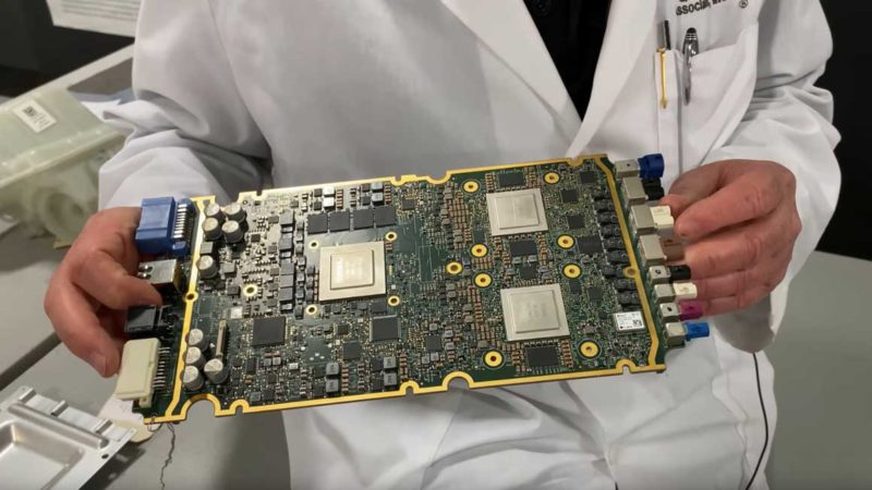 tesla model 3 board
