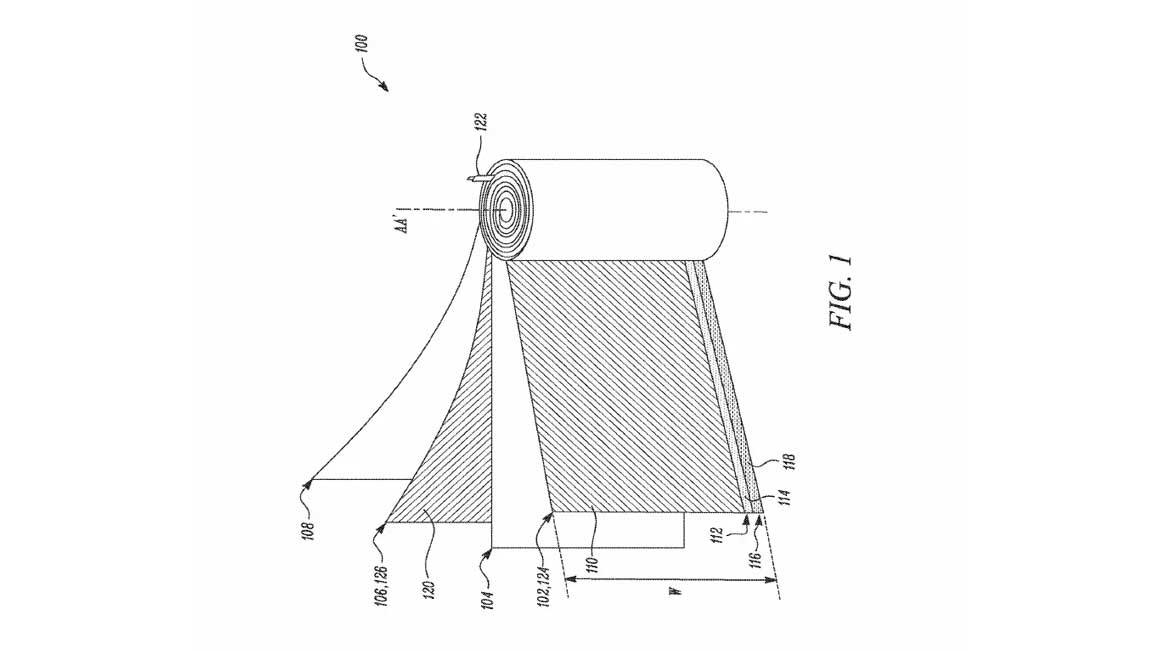 tabless battery patent