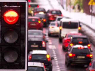 red traffic light