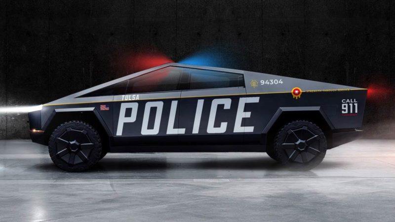 Tulsa makes pitch for electric police fleet to lure Tesla Cybertruck ...