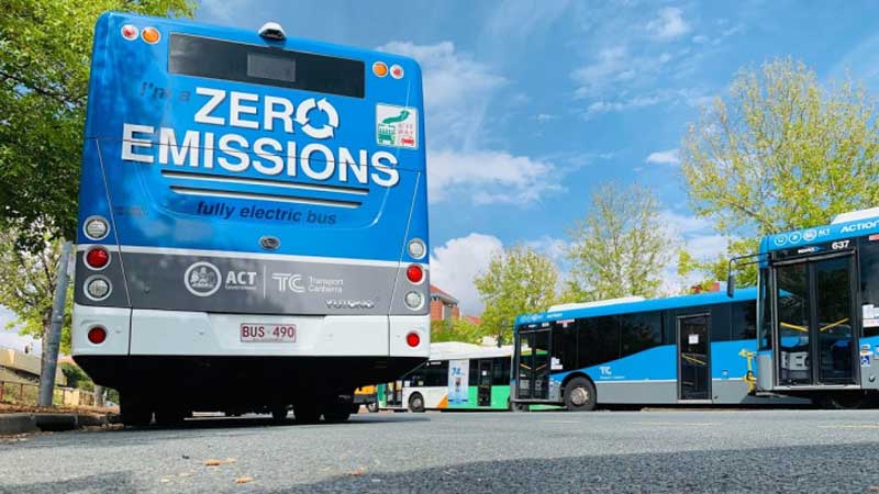 electromotive act electric bus