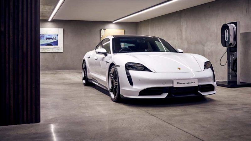 The 2021 Porsche Taycan. Source: Porsche