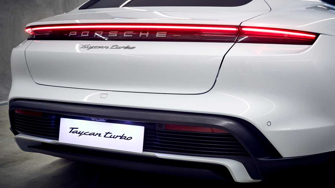 The 2021 Porsche Taycan. Source: Porsche