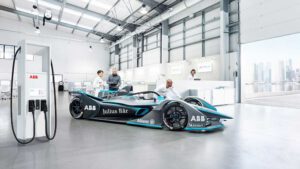 ABB to supply mobile electric car fast-charging tech to Formula E