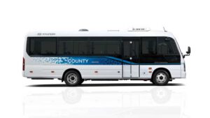 Hyundai launches electric minibus, with artificial engine noise