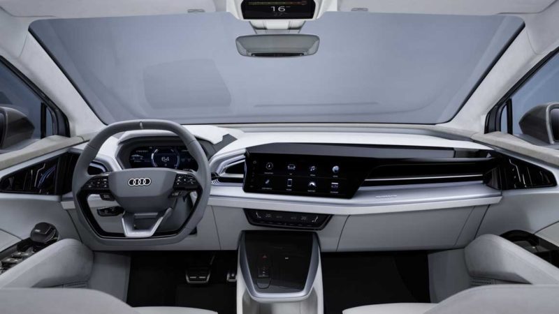 Q4 e-tron Sportback interior