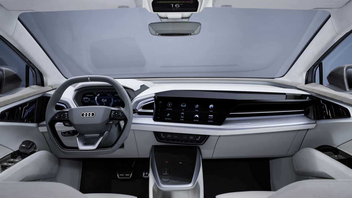 First Look: Audi Q4 e-tron interior : r/electricvehicles