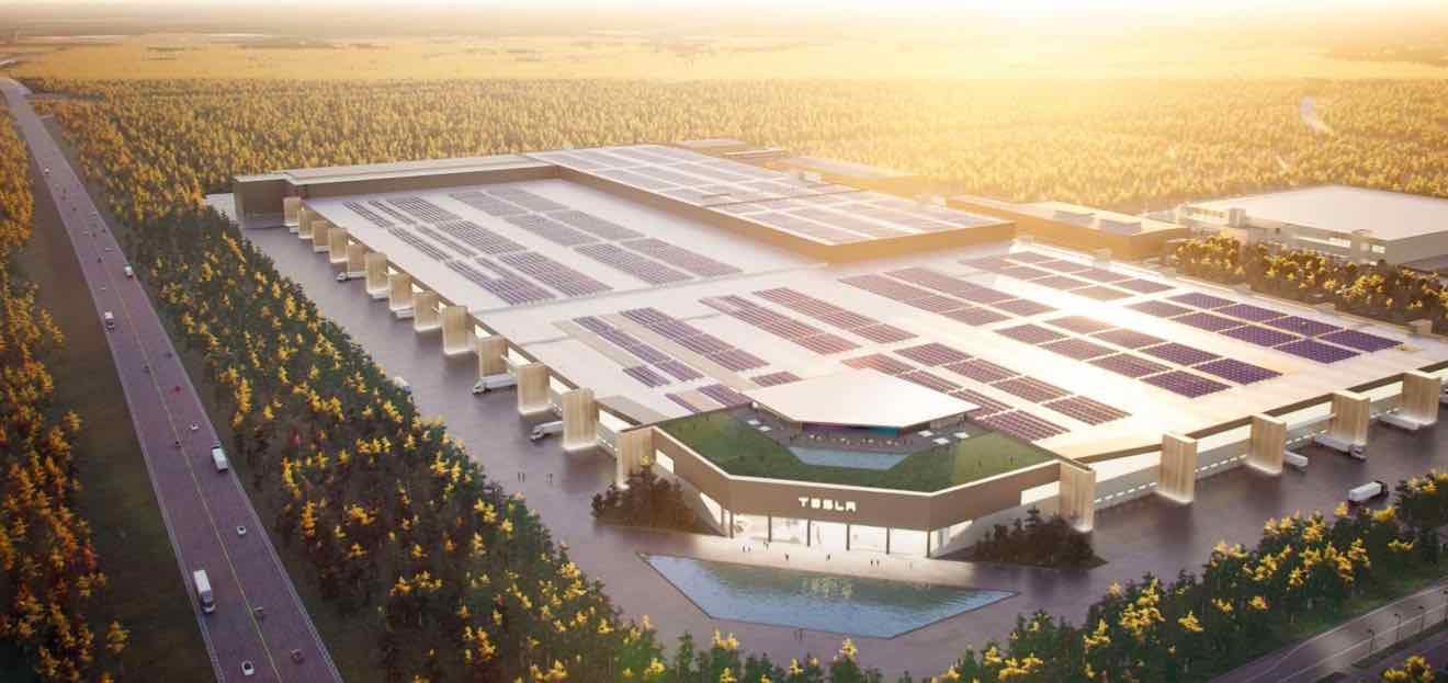 Tesla S Giga Berlin Electric Vehicle Factory Plans Are Massive