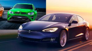 Tesla Model S proves grunt against Holden supercar as Planet A goes electric