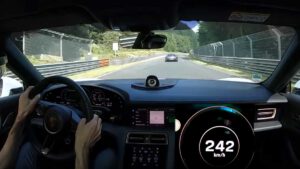Porsche Taycan battery overheats on Nürburgring North Loop