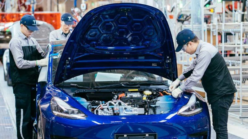 shanghai tesla general assembly