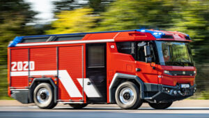 Volvo Penta electric fire trucks begin shipping for real-world testing