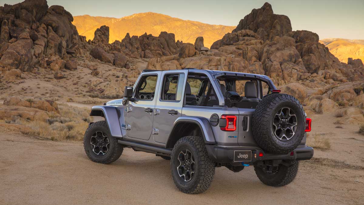 Jeep adds Wrangler to growing plugin electric hybrid lineup