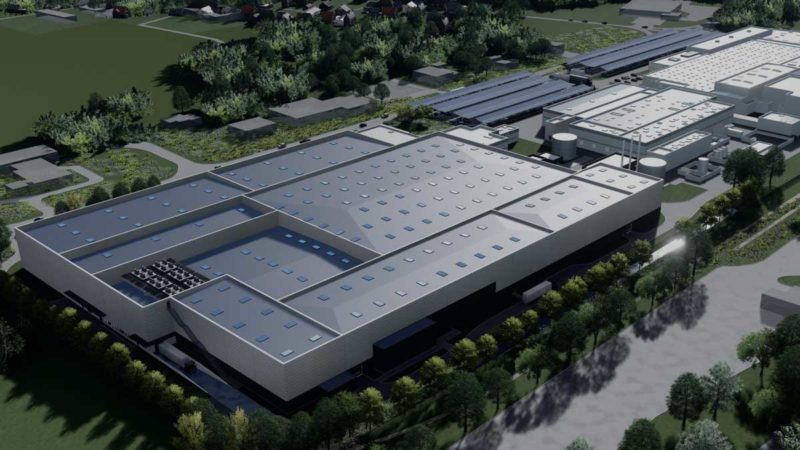 SAFT battery factory render