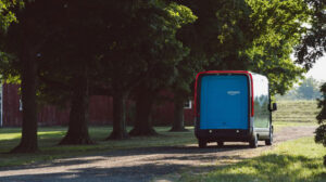 Amazon gives first glimpse of its Rivian electric vans