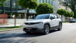Mazda plans to introduce all-electric MX-30 crossover vehicle to Australia