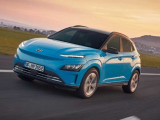 The 2021 Kona Electric (LHD model shown). Source: Hyundai