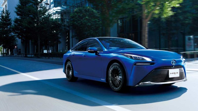 2021 Mirai FCEV. Source: Toyota