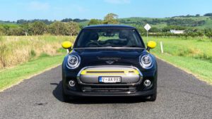 Personality plus: Mini Electric Hatch fits right in from the North Coast to the Big Bling