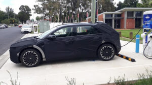 New Ioniq 5 electric car from Hyundai spotted in the wild in Australia