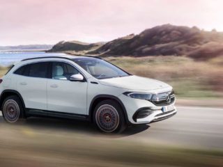 The EQA electric compact SUV. Source: Daimler