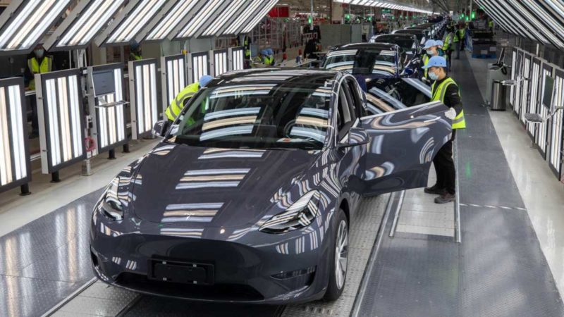 Model 3 production shanghai