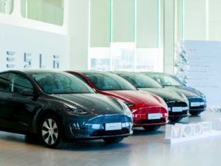 tesla model Y shanghai