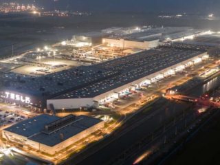 Tesla's Shanghai gigafactory. Source: Tesla