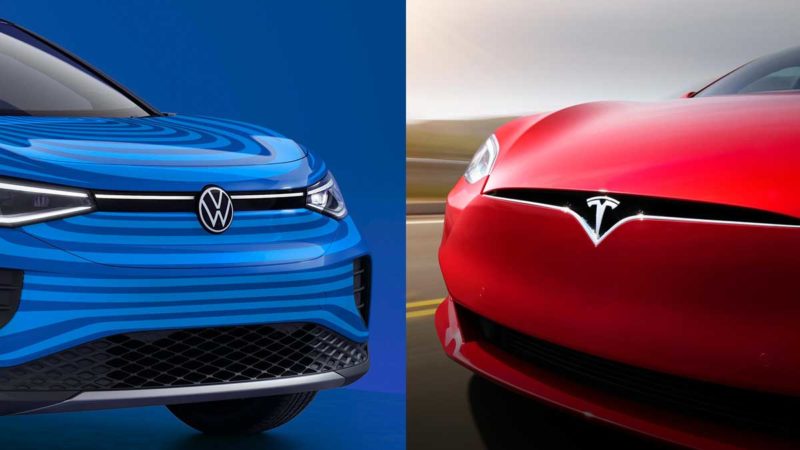 vw versus tesla