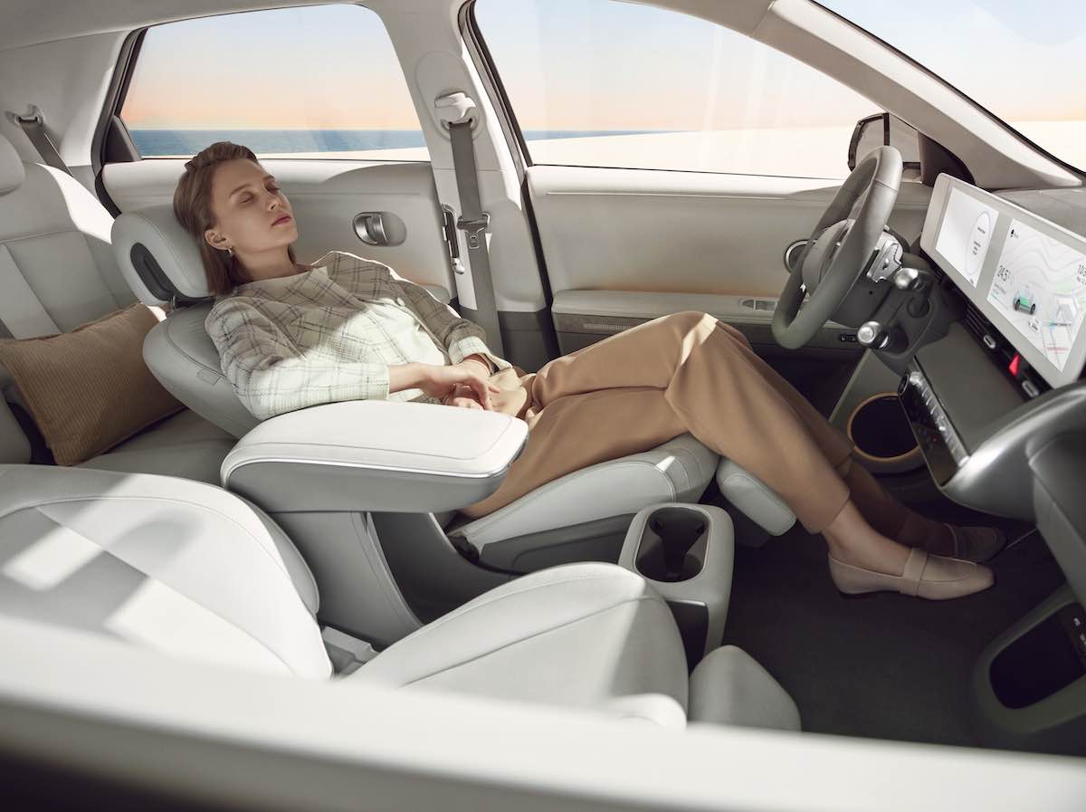 Ioniq 5's relaxation seats. Source: Hyundai